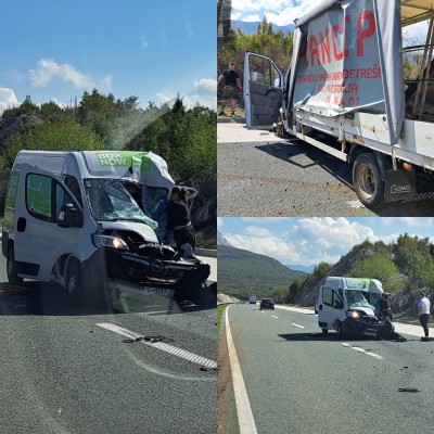 Teška prometna nesreća na A1 u smjeru Split - Dubrovnik